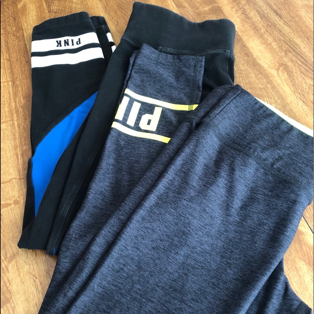 Pink leggings size medium